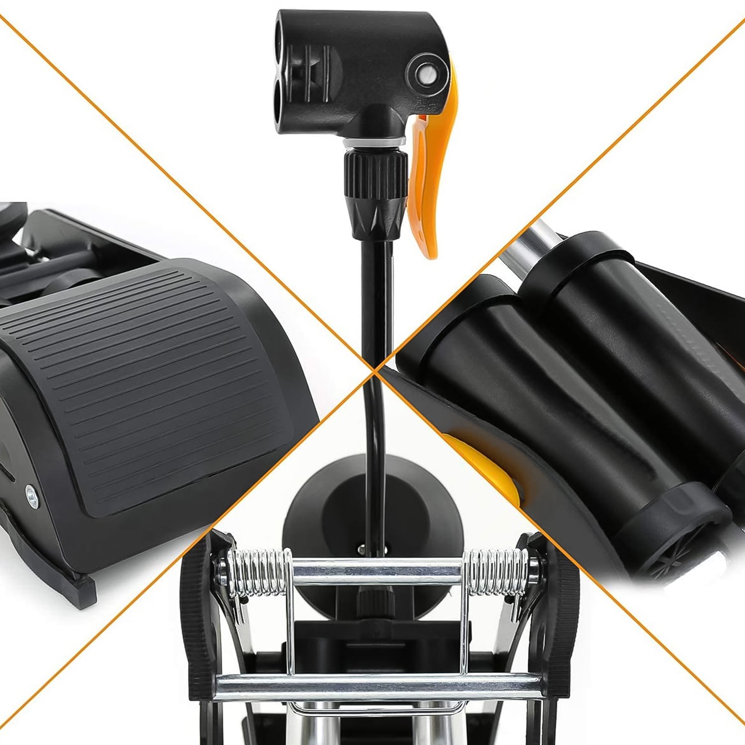 Portable High Pressure Foot Air Pump Compressor for Car and Bike Portable High Pressure Foot Air Pump Compressor for Car and Bike